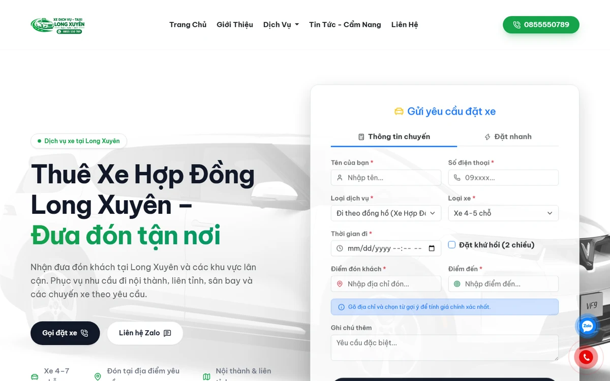 Xem trước Gọi Xe An Giang 365